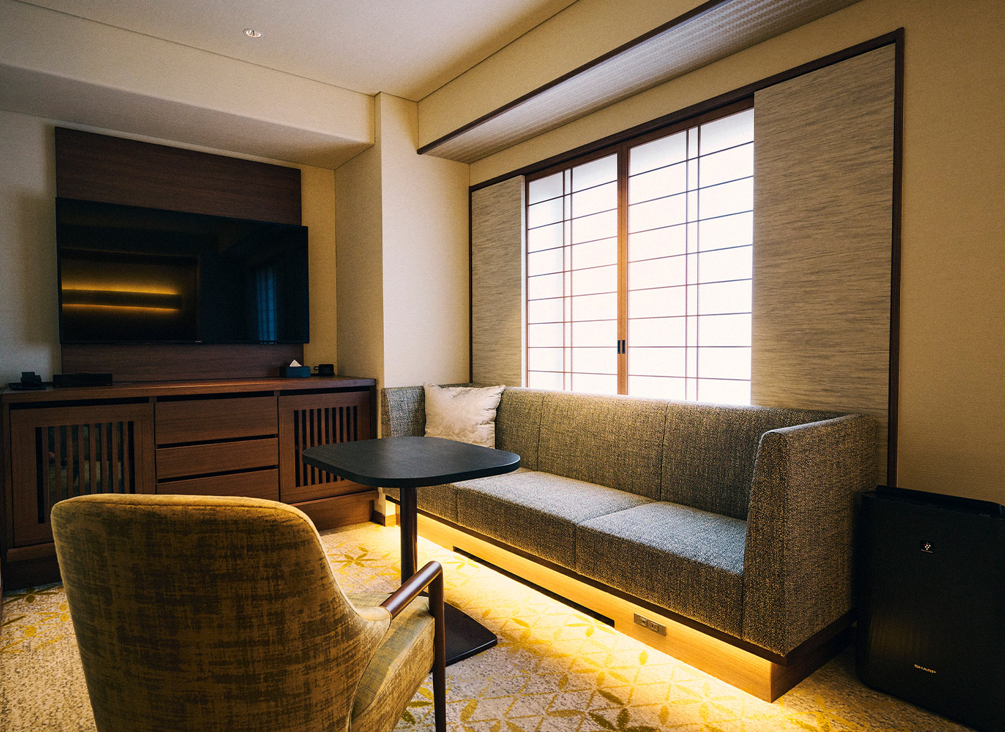 お部屋に京の都風情を