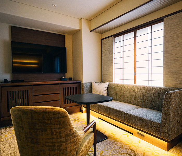 お部屋に京の都風情を