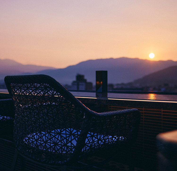 Enjoy your mornings on the Sora Niwa Terrace